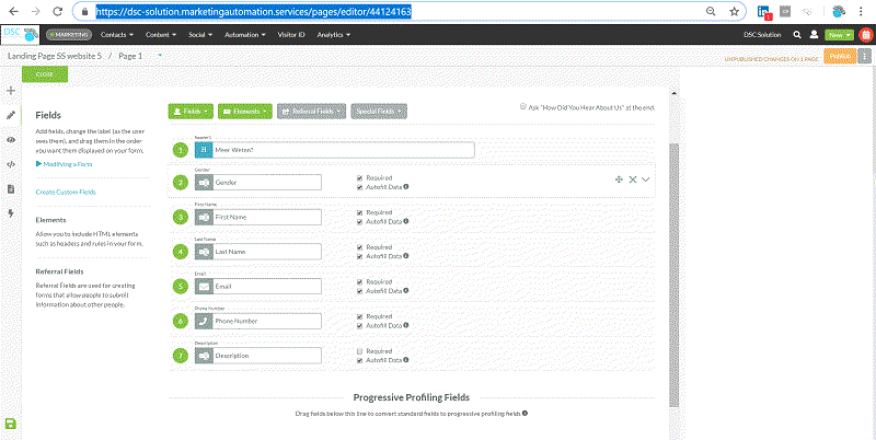 Odoo image and text block